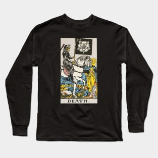 The Death tarot card Long Sleeve T-Shirt